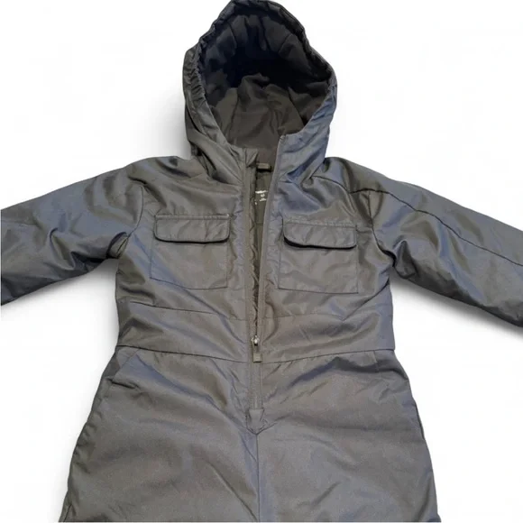 Kids Black Snowsuit XS 4/5 - Picture 4 of 6